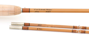 Simroe, Ted -- 9' 6wt Bamboo Rod (New!) - ferrules and tip tops detail
