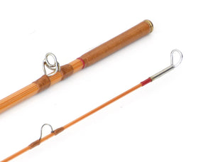 R.L. Winston "Leetle Feller" Bamboo Rod 7' 2/1 #3 - rod sections with guides and wraps