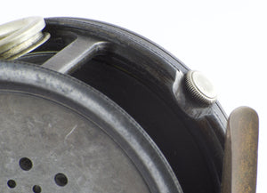 Hardy Perfect 3 1/2" Wide Drum 1912 Check Fly Reel