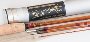 Spittler, MK -- Hollowbuilt Quad Bamboo Rod -- 9' 3/2 4wt