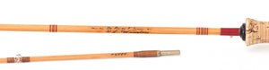 R.L. Winston "Leetle Feller" Bamboo Rod 7' 2/1 #3 - ferrules and tip tops detail