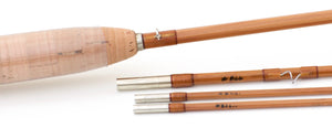 Simroe, Ted -- 7' 3/2 3wt Bamboo Rod - rod sections with wraps and hardware