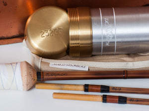 Wojnicki, Mario -- 7'7 2/2 4wt HB Penta Bamboo Rod w/ Glass Ferrules