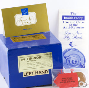 Fin-Nor No. 4 Anti Reverse Fly Reel - LHW Mint