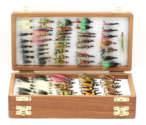 Wheatley Presentation Box w/ Salmon Flies