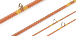 Phillipson Pacemaker Bamboo Rod 8' 3/2 5wt - ferrules and tip tops detail
