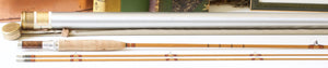 Jim Schaaf Dickerson Model 7613 Bamboo Fly Rod 7'6" 2/2 #4/5 - overall view