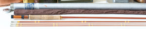 Phillipson Powr Pakt Bamboo Rod 8'6 3/2 6wt - full rod assembled view