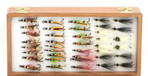Wheatley Presentation Box w/ Salmon Flies
