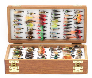 Wheatley Presentation Box w/ Salmon Flies