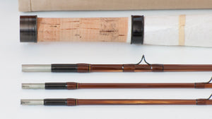 Walt Carpenter Browntone 6'3 3/2 3wt bamboo rod (paper on grip) 
