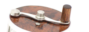 Ted Godfrey Burled Wood Paradigm Fly Reel