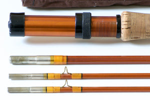 Phillipson Powr Pakt Bamboo Rod 8'6 3/2 6wt - ferrules and tip tops detail