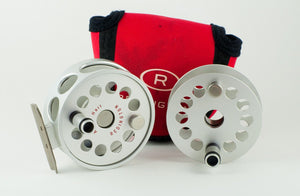 Ari 't Hart Redington RH II fly reel and spare spool
