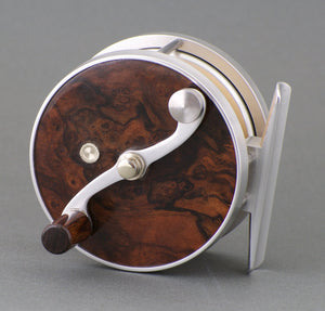 Ted Godfrey Burled Wood Paradigm Fly Reel