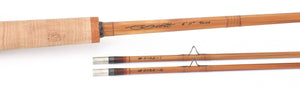 Ramanauskas, Bernard - Scott Rod Co. Bamboo Rod 6'11 4wt - ferrules and tip tops detail