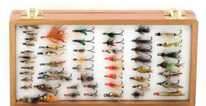 Wheatley Presentation Box w/ Salmon Flies