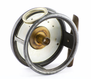 Hardy Perfect 3 1/2" Wide Drum 1912 Check Fly Reel