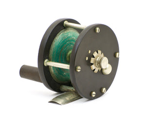 Julius Vom Hofe Ebonite Rimmed Fly Reel (Size 3 1/2)