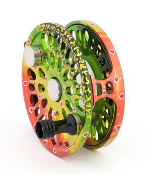 Abel Super 5N fly reel and spare spool - Brook Trout