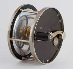 Edward Vom Hofe Model 423 Restigouche 6/0 Fly Reel with Leather Case - LHW