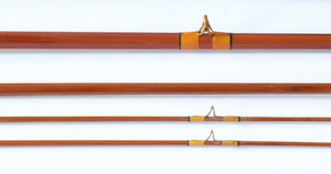 Phillipson Powr Pakt Bamboo Rod 8'6 3/2 6wt - rod sections with wraps