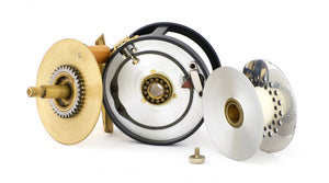 Hardy Brass Faced Perfect 1902 Reproduction Limited Edition Reel Set