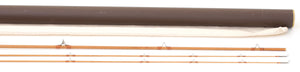 R.L. Winston Bamboo Rod 7'9" 2/2 #5 - maker signature and rod markings