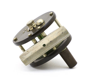 Julius Vom Hofe Ebonite Rimmed Fly Reel (Size 3 1/2)