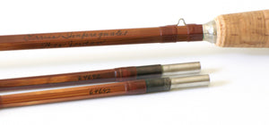 Orvis Wes Jordan 8'6 8wt Bamboo Rod with Leather Tube