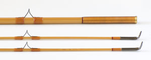 R.L. Winston Bamboo Rod 8'6" 2/2 #7 - rod sections with wraps
