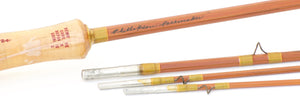 Phillipson Pacemaker Bamboo Rod 8' 3/2 5wt - rod sections with guides and wraps