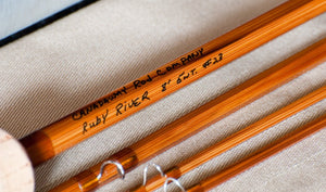 James Wilcox Nodeless Bamboo Rod 8' 5wt 3/2