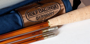 Baginski, Rolf - "Westwind" Bamboo Rod 7'6 3/2 5wt