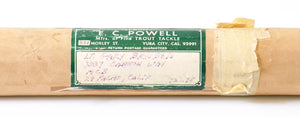 Powell, E.C. -- 8'6 B-Taper Bamboo Rod