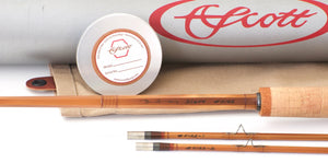 Ramanauskas, Bernard - Scott Rod Co. Bamboo Rod 6'11 4wt - maker signature and rod markings