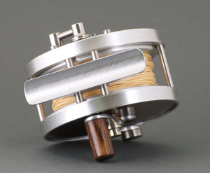 Ted Godfrey Burled Wood Paradigm Fly Reel