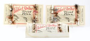 Wright & McGill Carded "Perfect Strike" Trout Flies and Streamer Flies