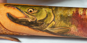 Annie Margarita Leather Rod Case - Chum Salmon
