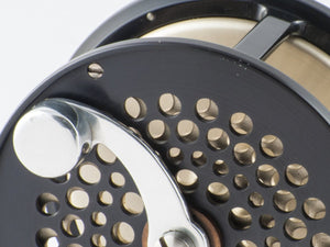 Bogdan Steelhead Fly Reel - Black/Gold LHW