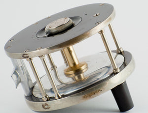 Edward Vom Hofe Model 423 Restigouche 6/0 Fly Reel with Leather Case - LHW