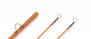 R.L. Winston Bamboo Rod 7'9" 2/2 #5 - rod sections with guides and wraps