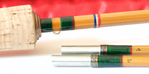 Pezon et Michel Super Parabolic PPP, "Bretonvilliers" Type Dubos Bamboo Rod 7'6 4-5wt