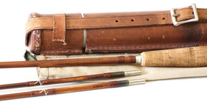 Orvis Wes Jordan 8'6 8wt Bamboo Rod with Leather Tube