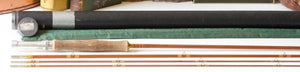 Phillipson Paragon Bamboo Rod 8'6 3/2 6wt - full rod assembled view