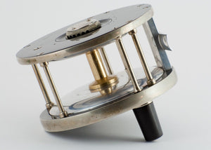 Edward Vom Hofe Model 423 Restigouche 6/0 Fly Reel with Leather Case - LHW