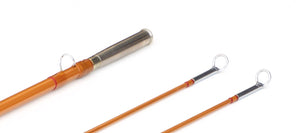 Simroe, Ted -- 7 1/2' 5wt Bamboo Rod - rod sections with guides and wraps