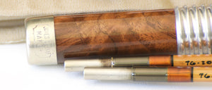 Jim Schaaf Dickerson Model 7613 Bamboo Fly Rod 7'6" 2/2 #4/5 - overall view