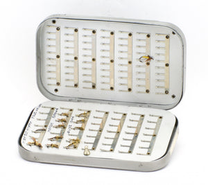 Hardy Bros. Fly Box w/ 100+ Flies