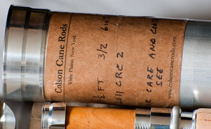 Colson, Bob -- 8 1/2' 3/2 6wt Bamboo Rod